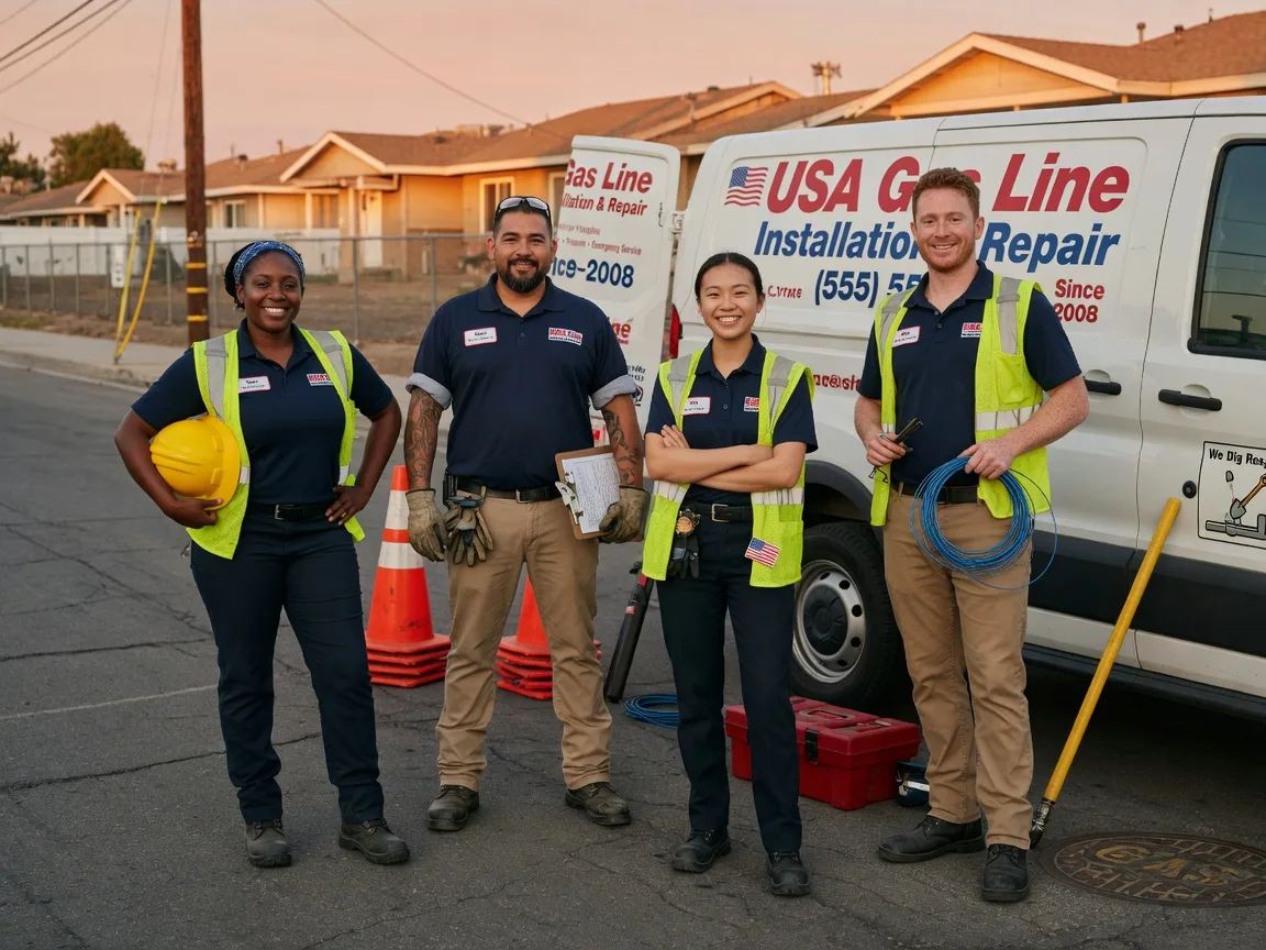 Gas Line Installation company in Lawtell, LA